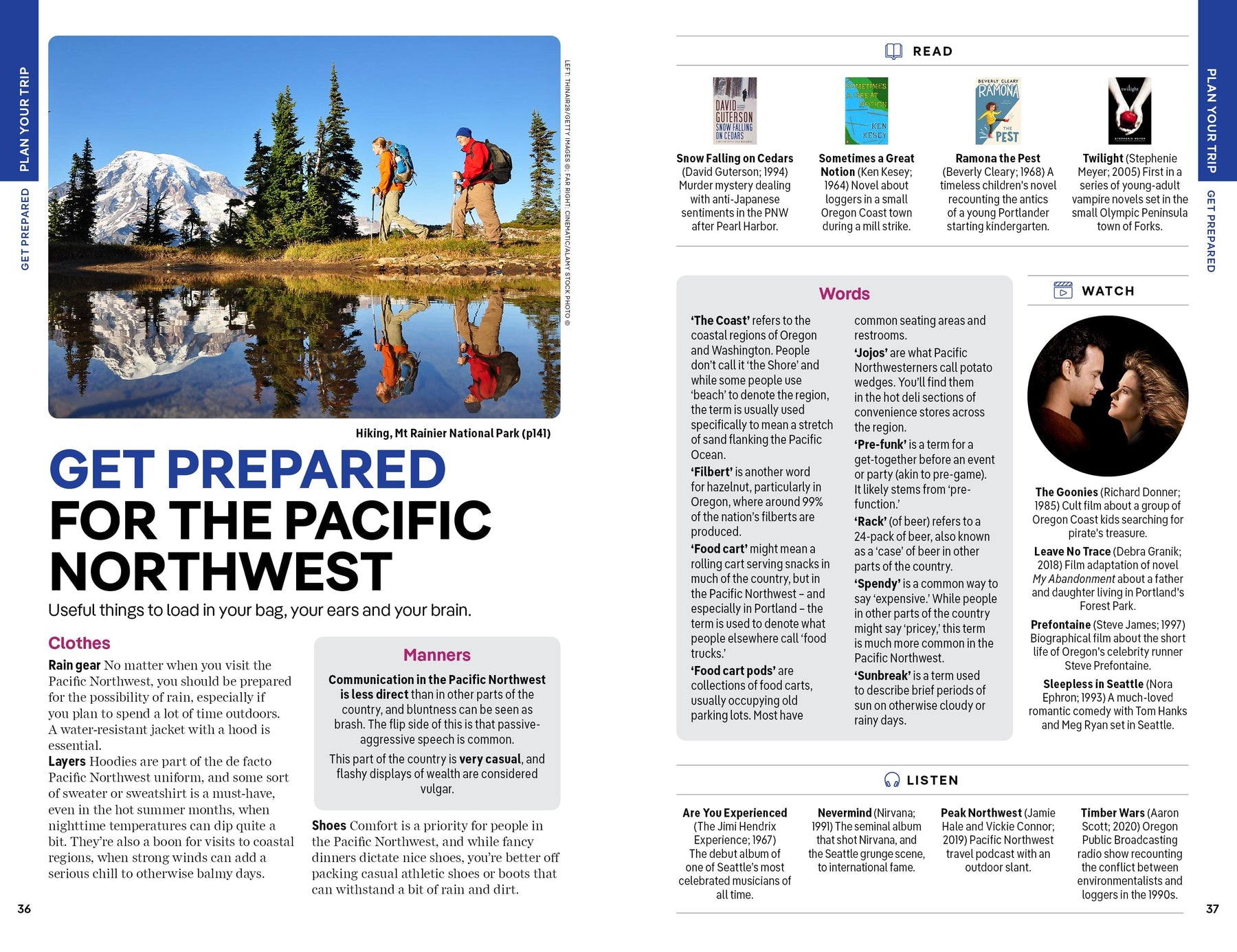 Washington, Oregon & the Pacific Northwest - Book
