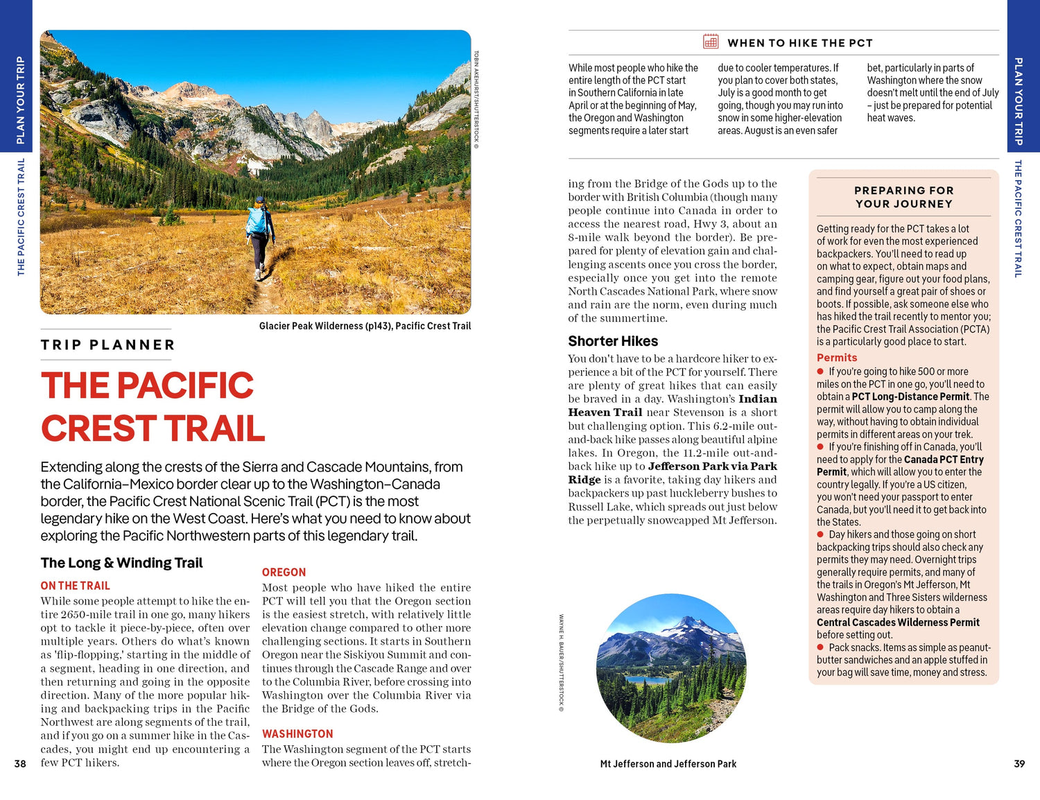 Washington, Oregon & the Pacific Northwest - Book