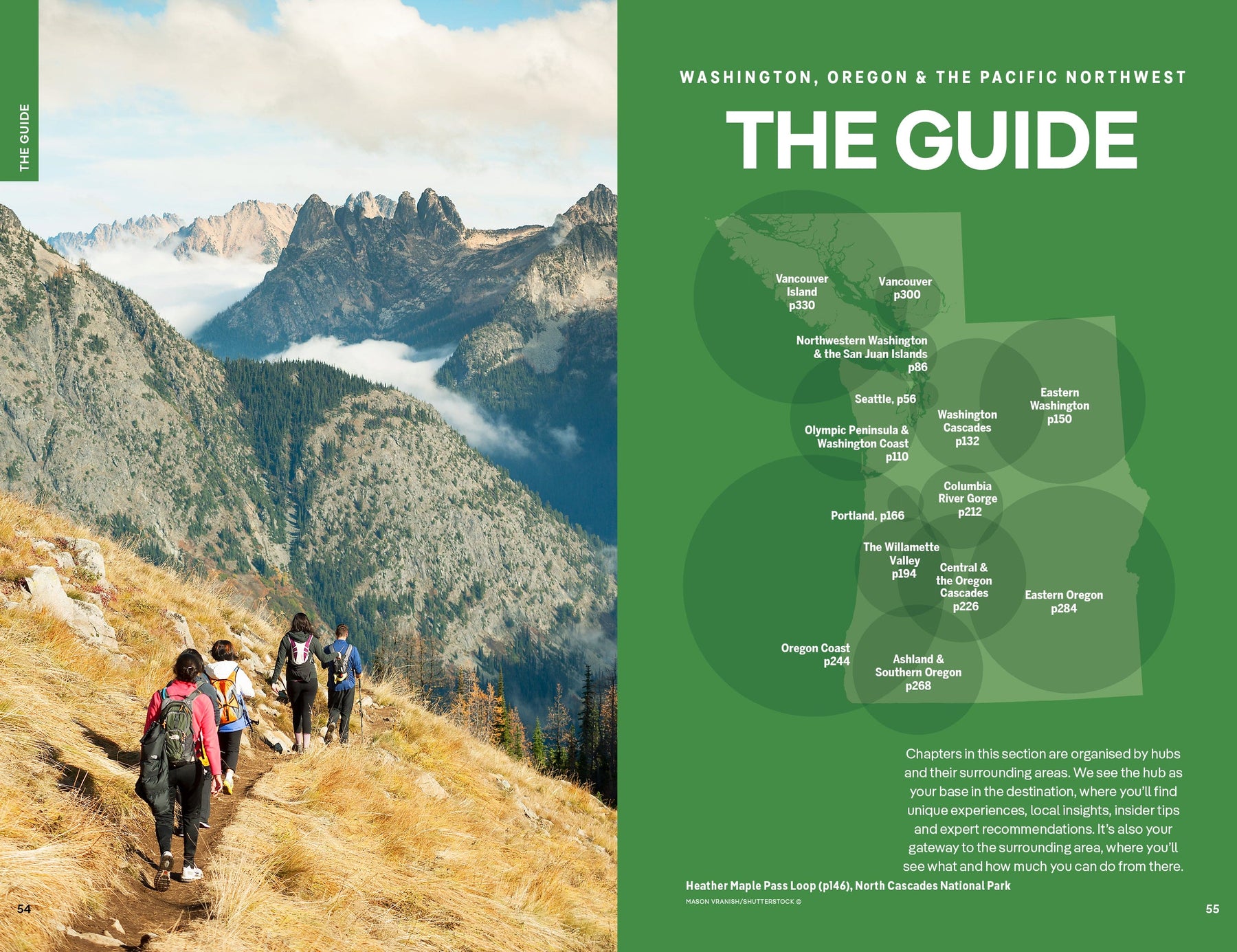 Washington, Oregon & the Pacific Northwest - Book