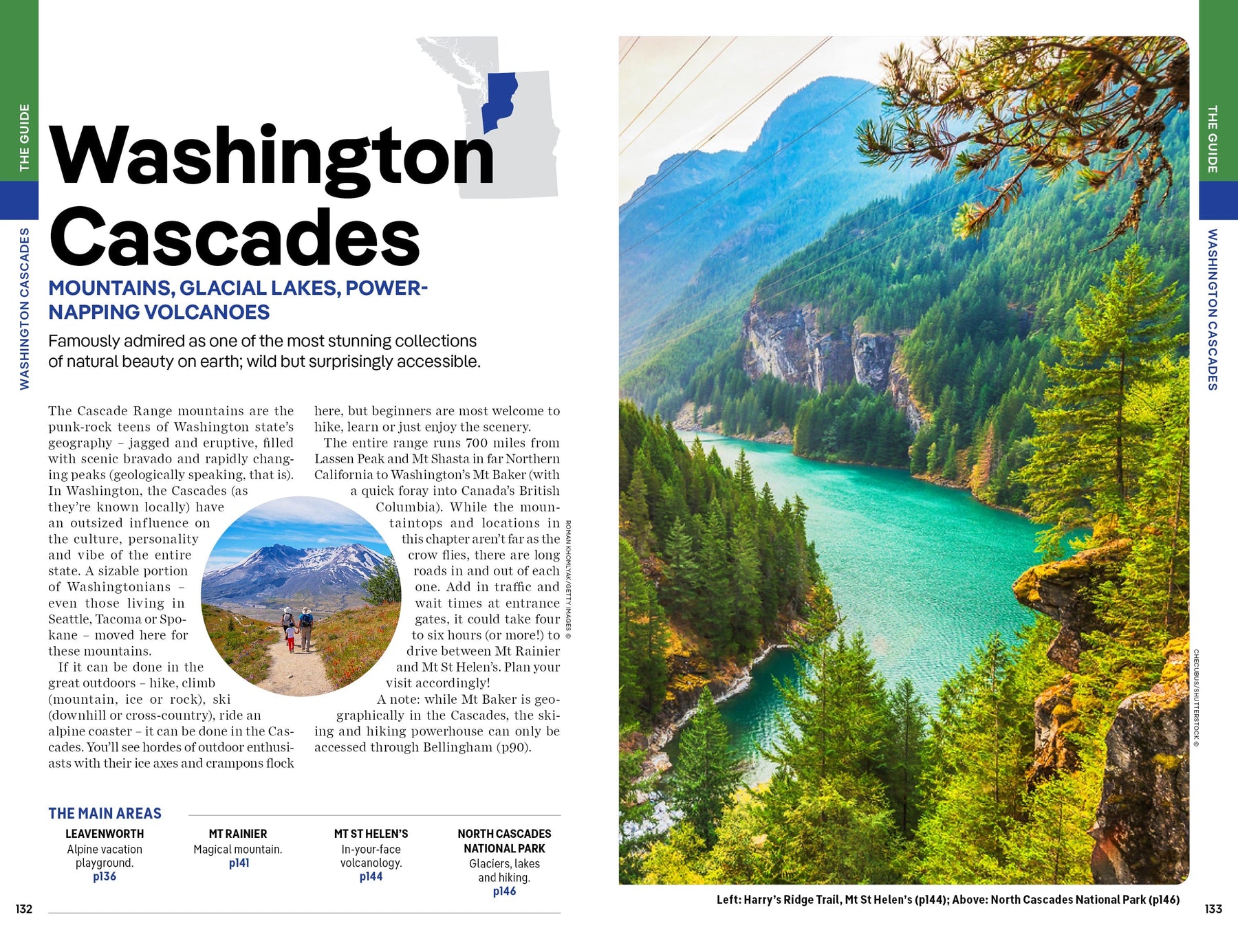 Washington, Oregon & the Pacific Northwest - Book