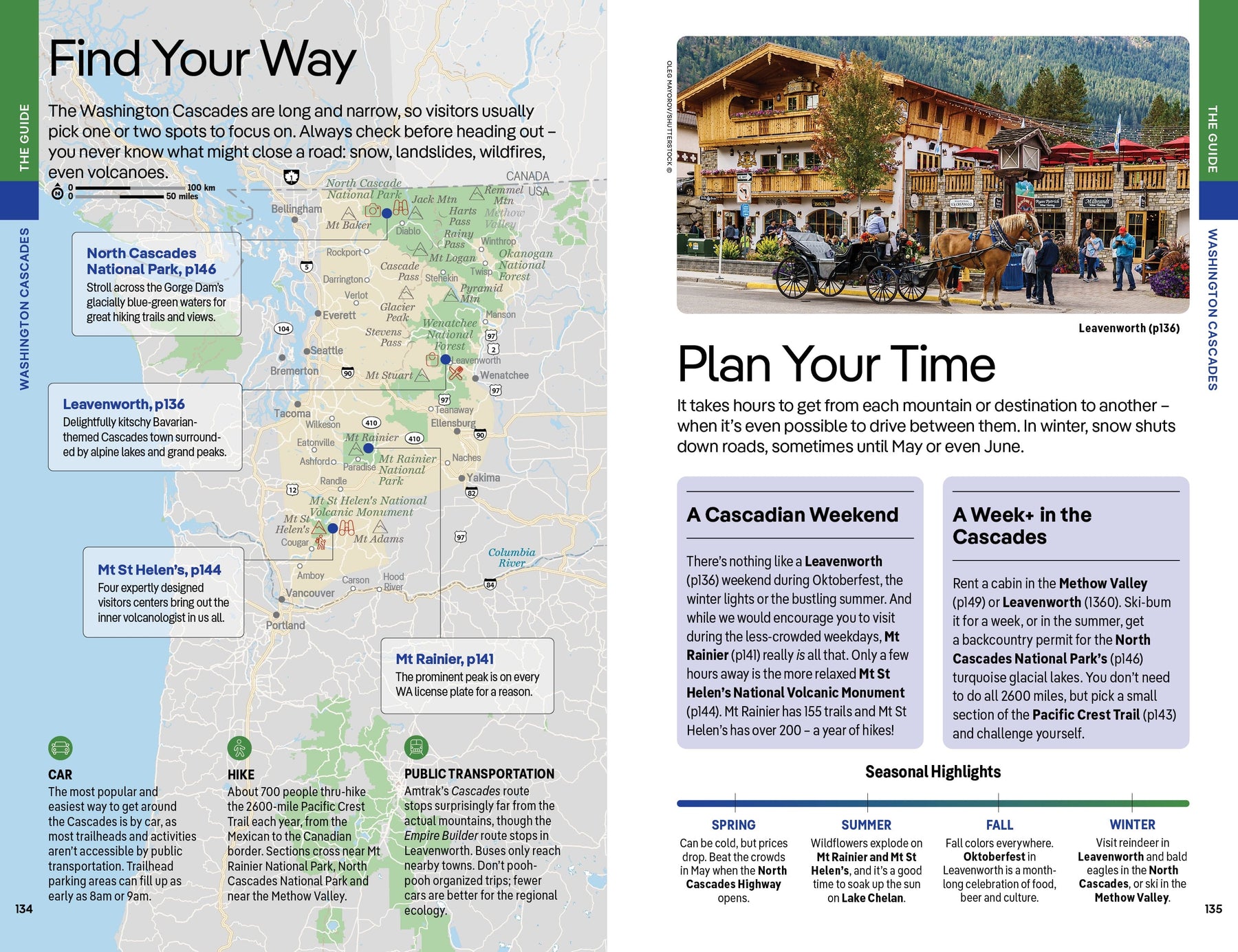 Washington, Oregon & the Pacific Northwest - Book