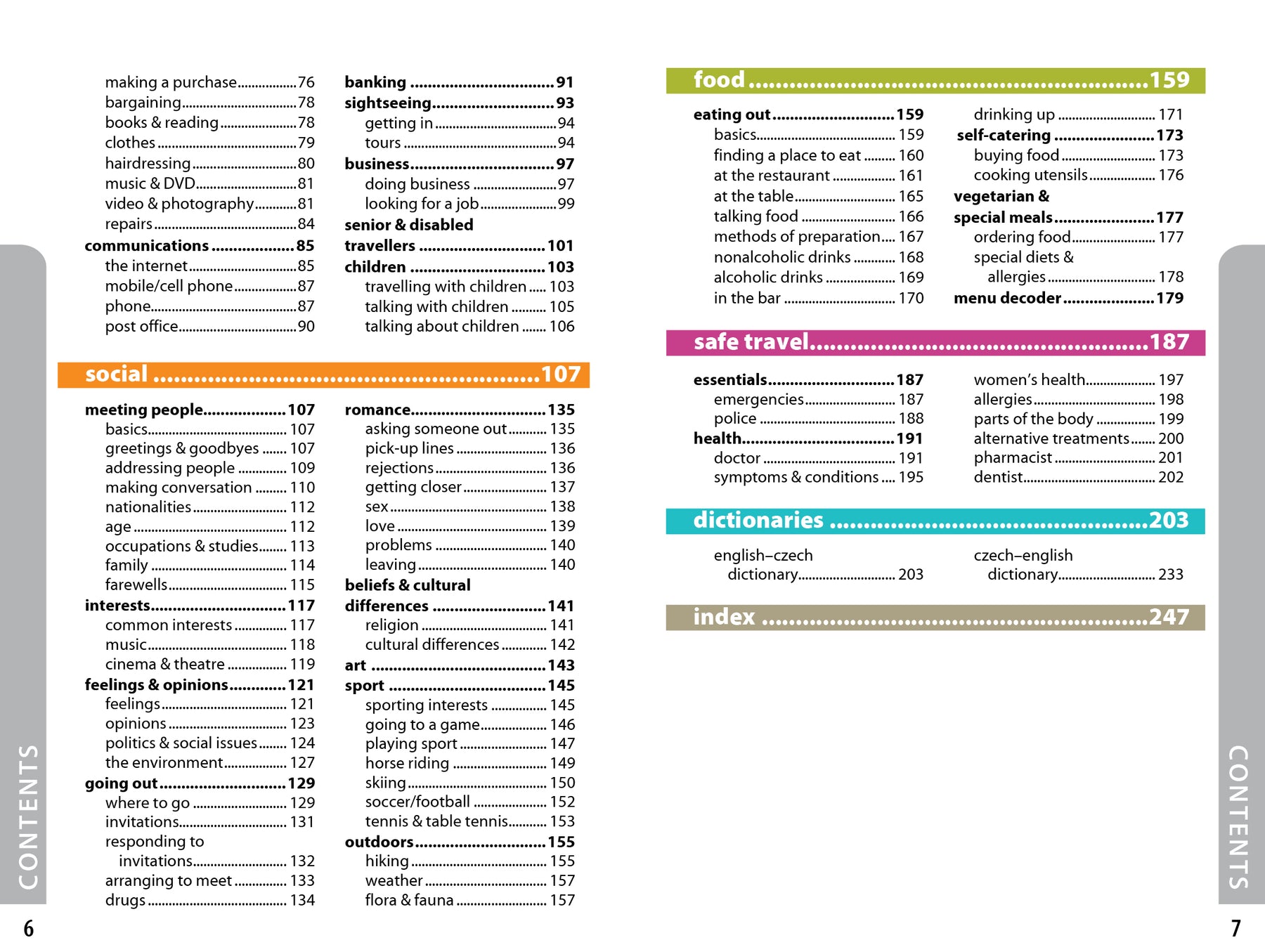 Czech Phrasebook & Dictionary - Book
