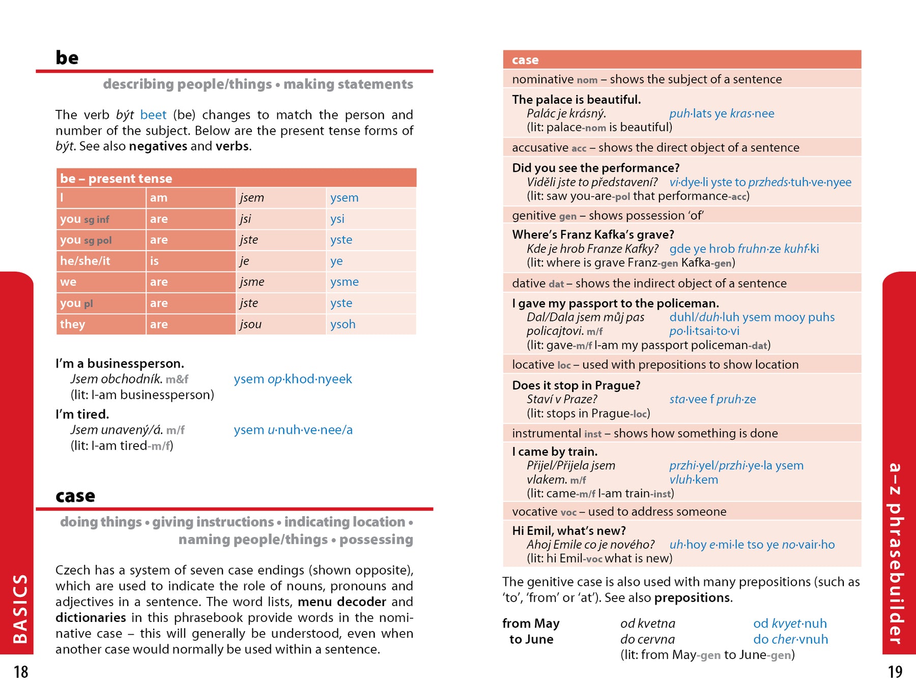 Czech Phrasebook & Dictionary - Book