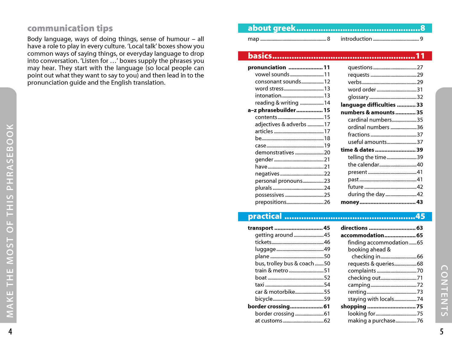 Greek Phrasebook & Dictionary