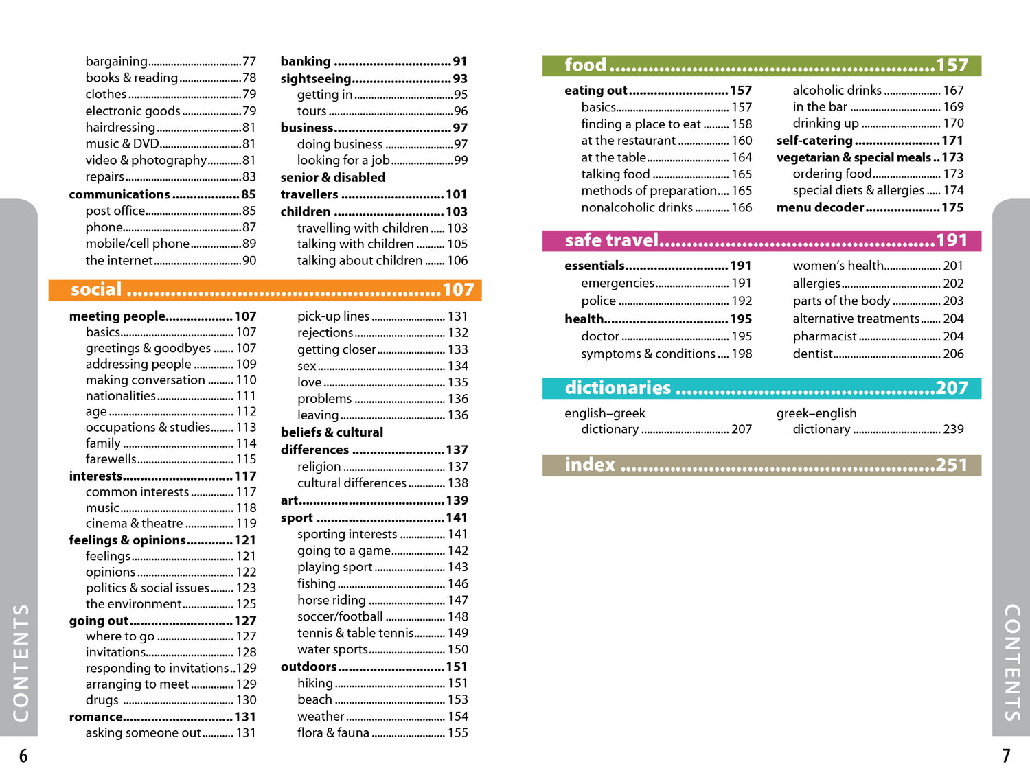 Greek Phrasebook & Dictionary