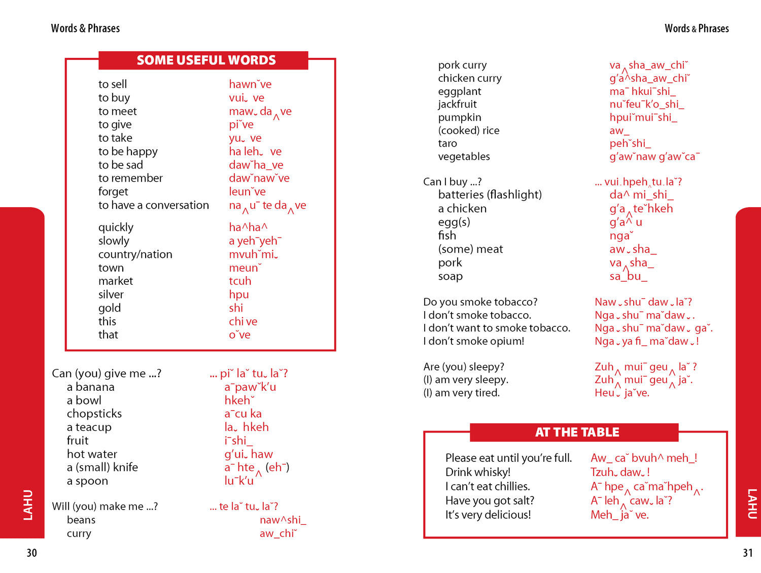 Hill Tribes Phrasebook - Book