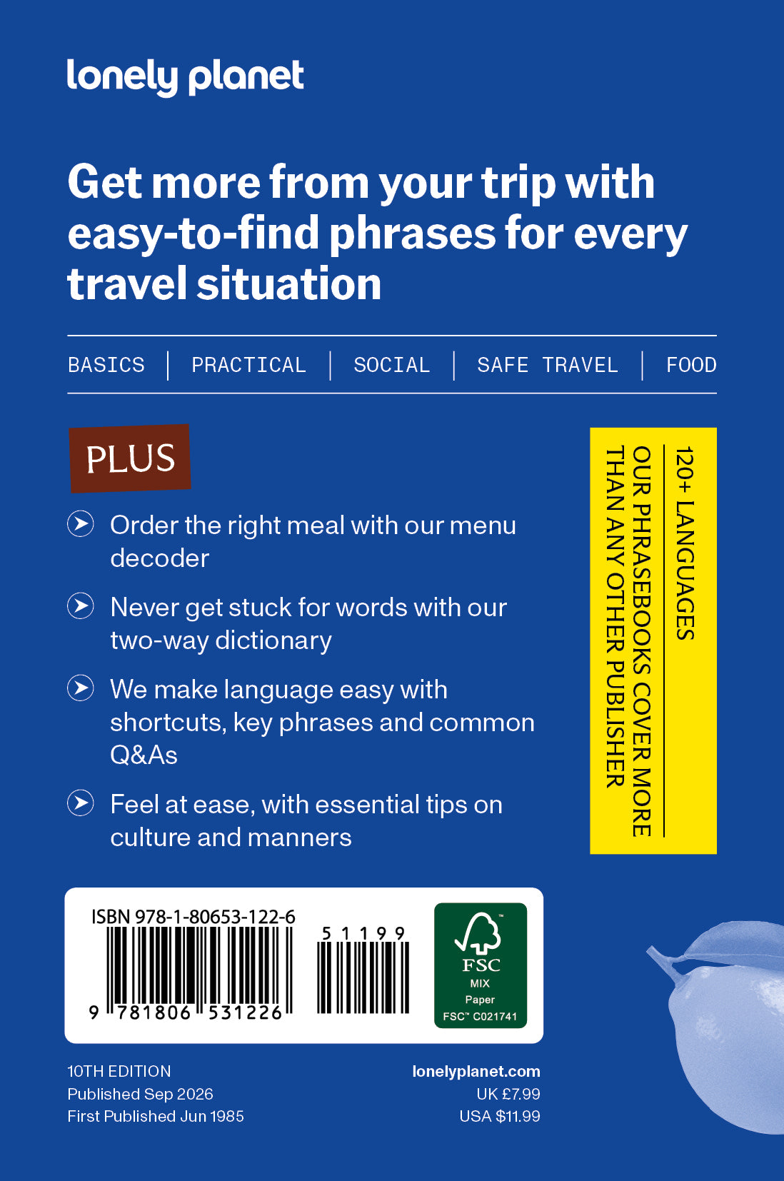 Italian Travel Phrasebook & Dictionary - Book