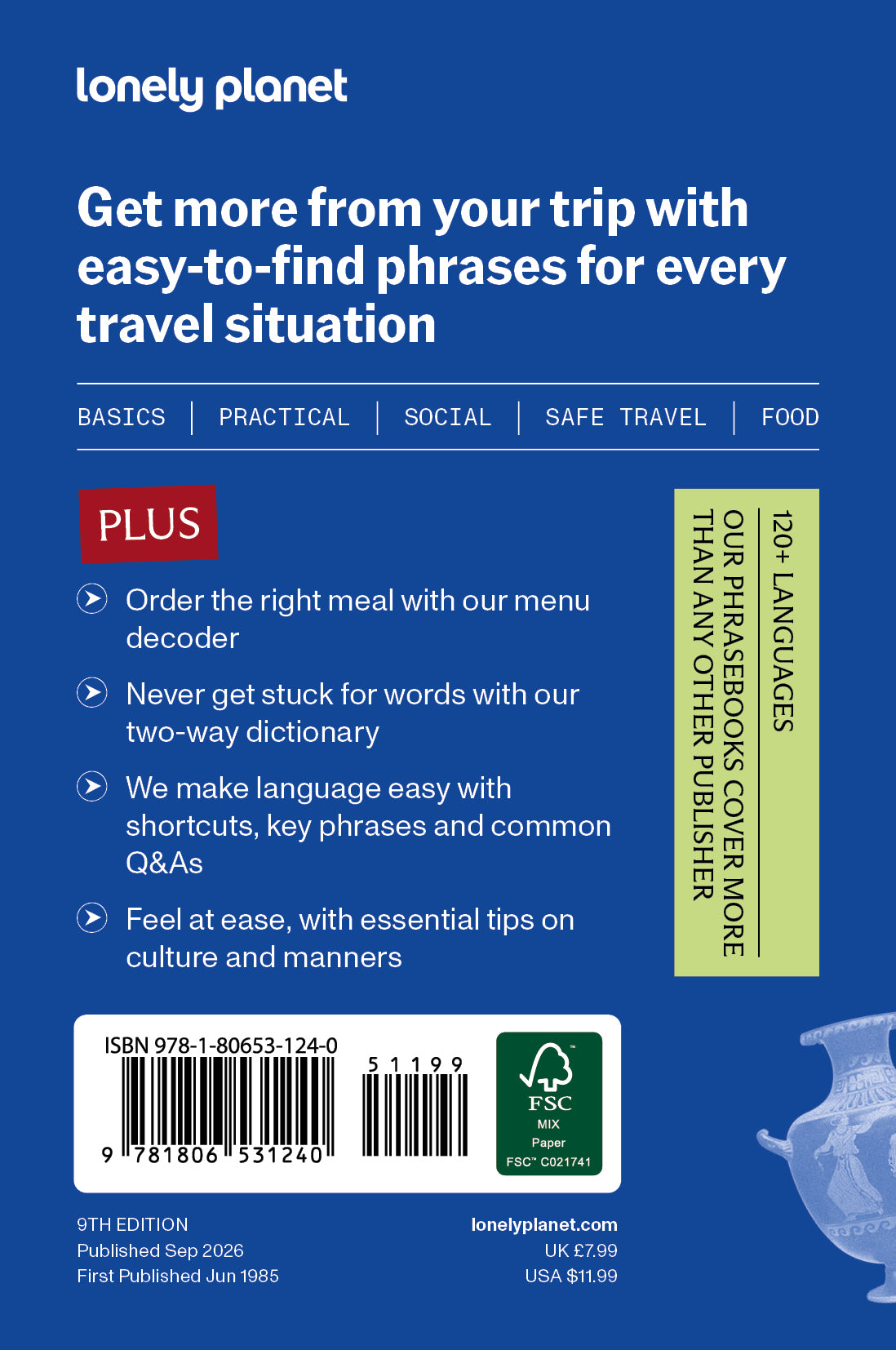 Greek Travel Phrasebook & Dictionary - Book