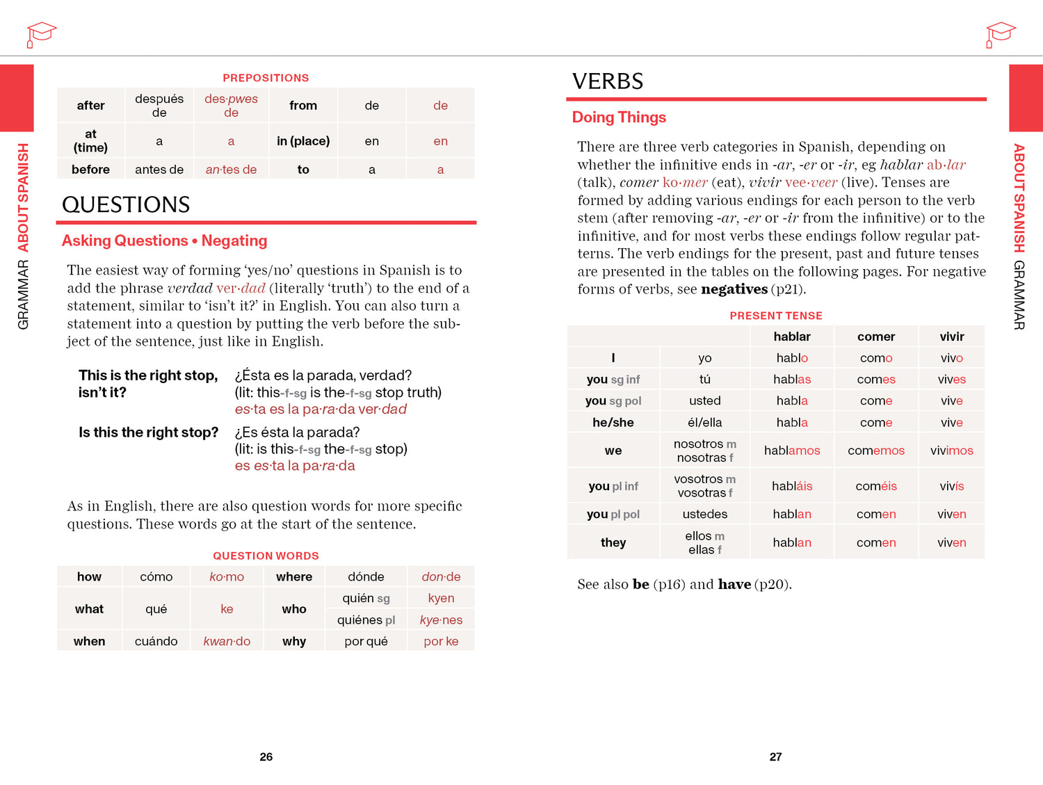 Spanish Travel Phrasebook & Dictionary - Book
