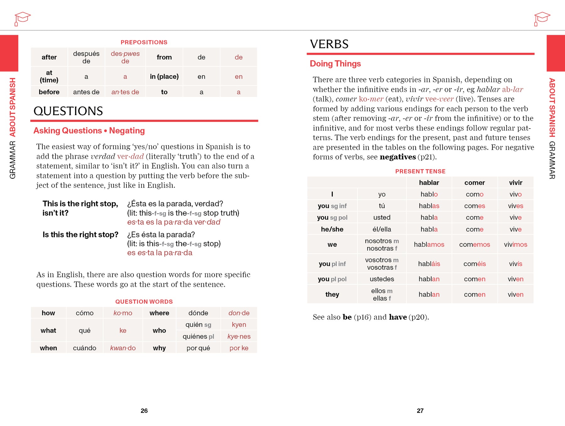 Spanish Travel Phrasebook & Dictionary - Book