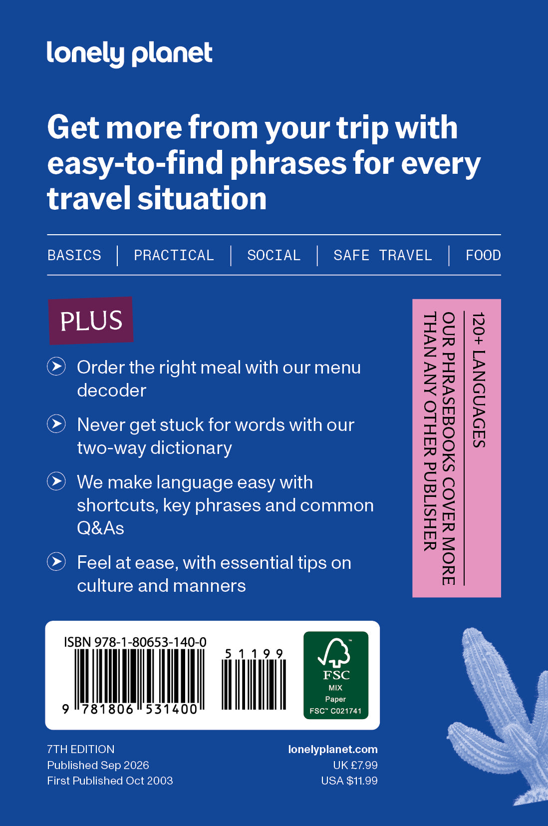 Mexican Spanish Travel Phrasebook & Dictionary - Book