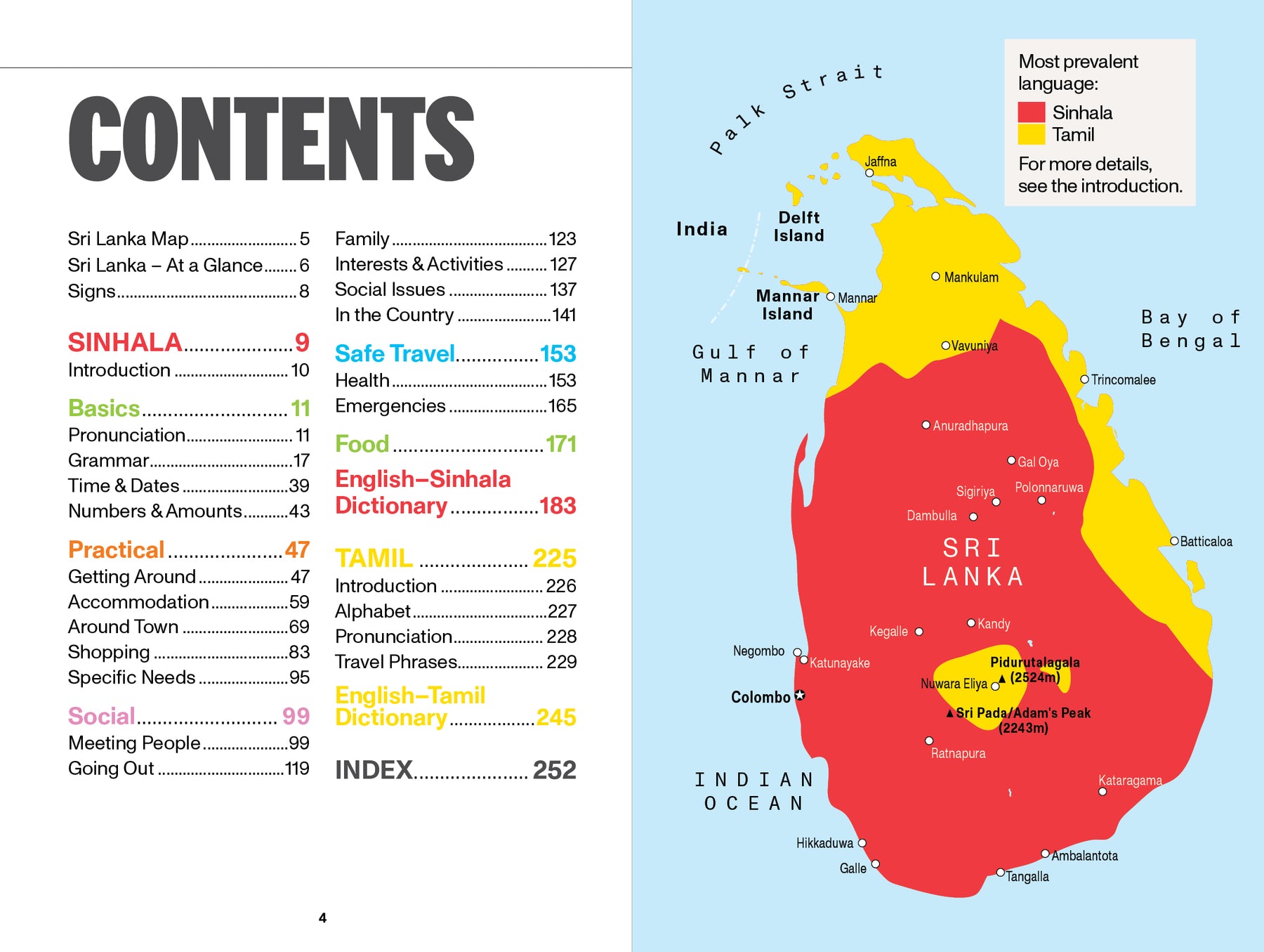 Sri Lanka Travel Phrasebook & Dictionary - Book
