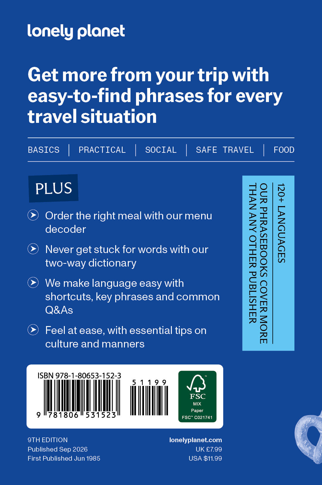 German Travel Phrasebook & Dictionary - Book