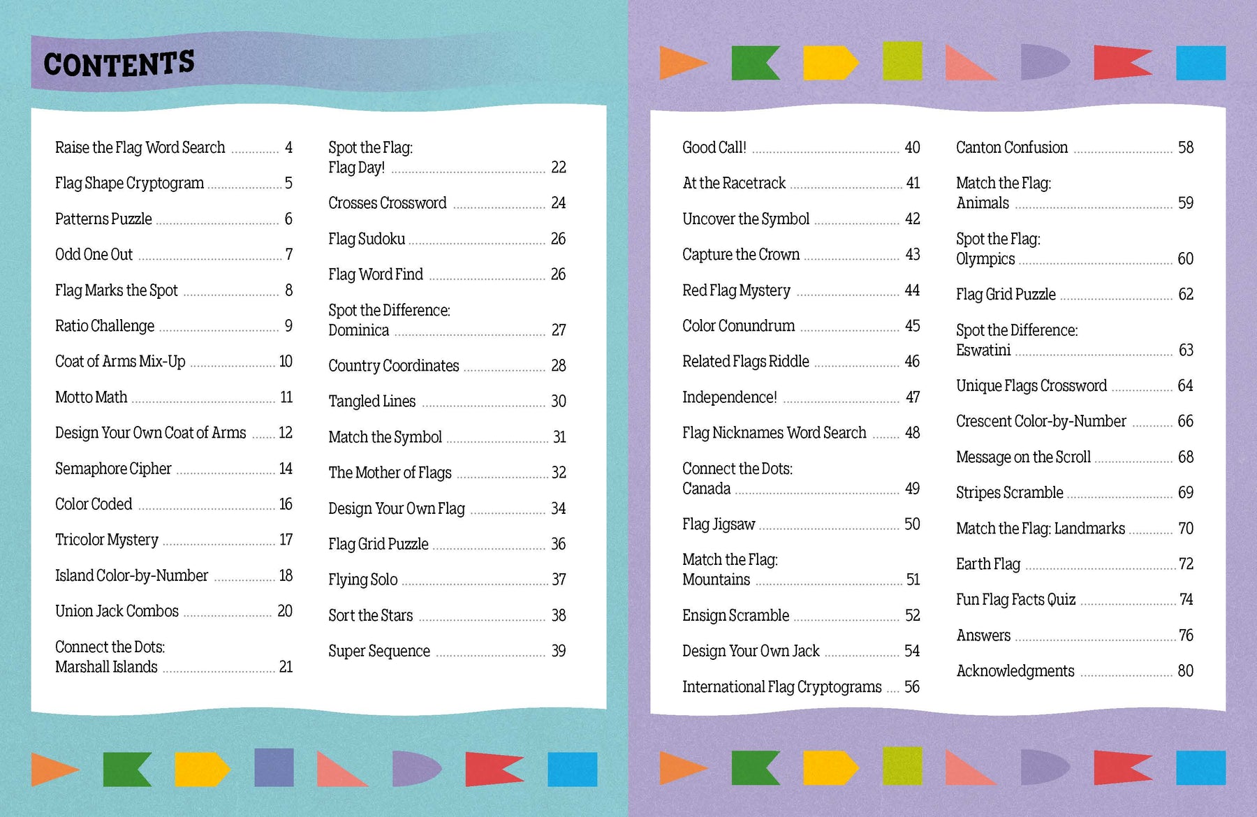The Flag Activity Book (North & South America edition)