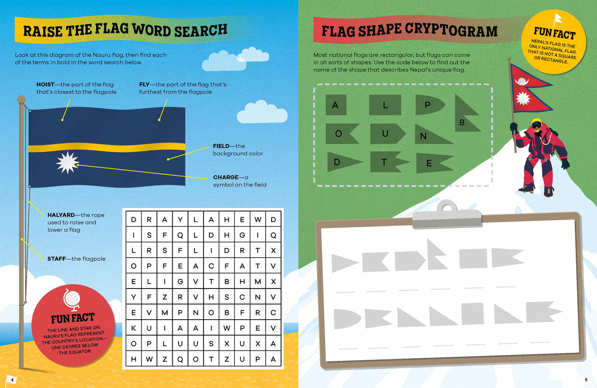 The Flag Activity Book (North & South America edition)