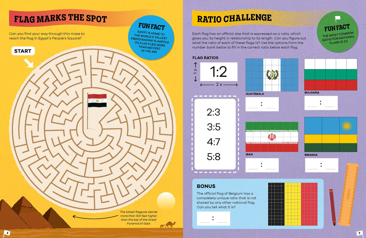 The Flag Activity Book (North & South America edition)