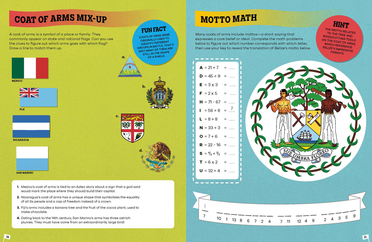 The Flag Activity Book (North & South America edition)