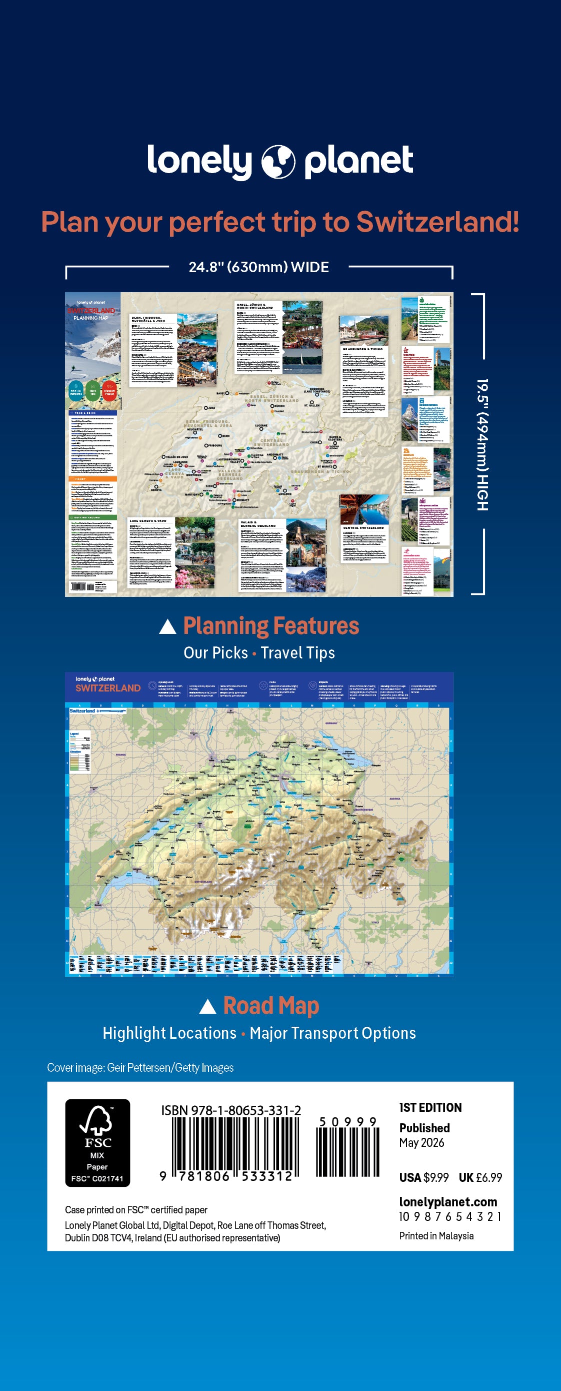 Switzerland Planning Map