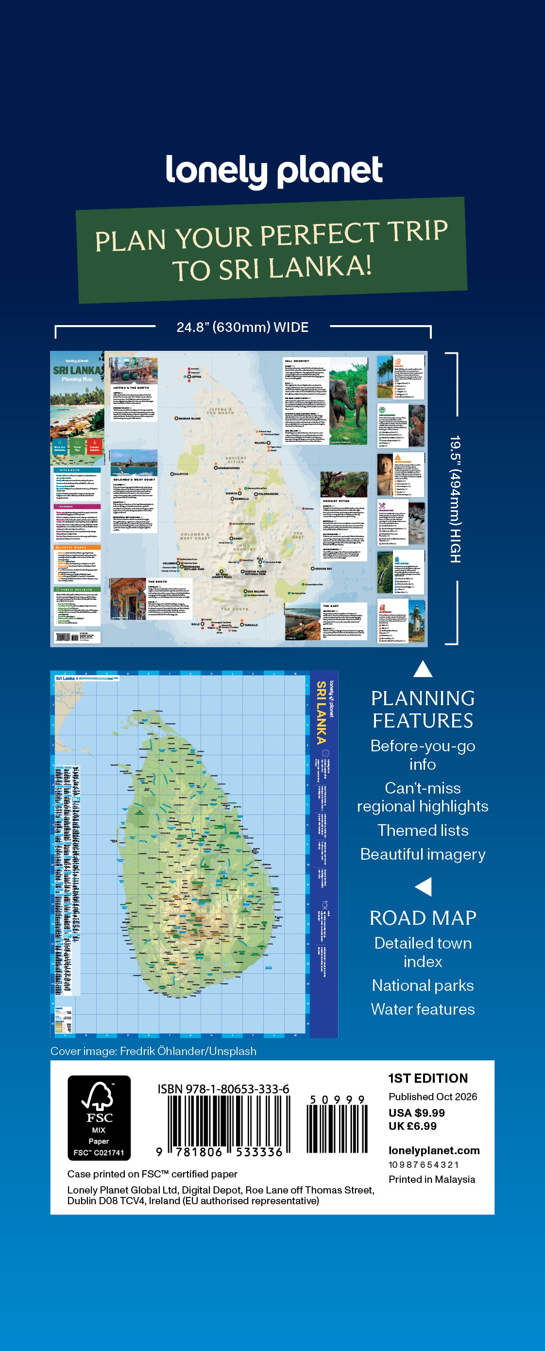 Sri Lanka Planning Map