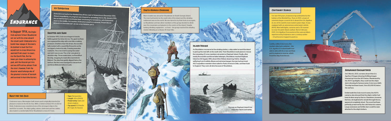 Lost at Sea! Shipwrecks (North and South America edition)