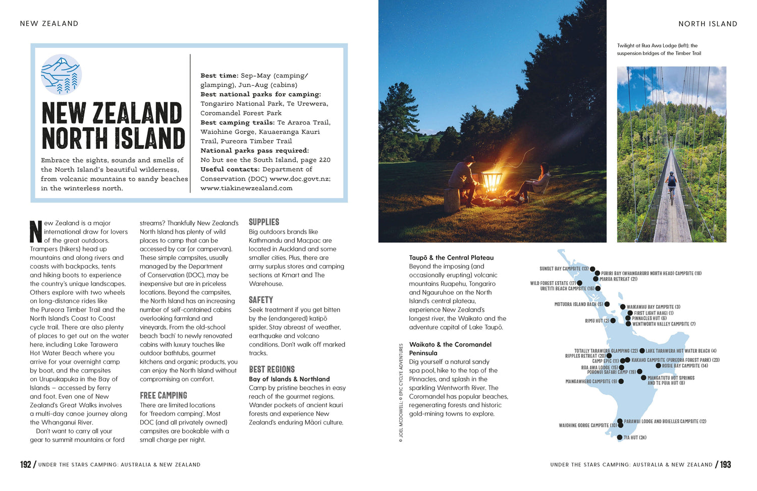 Under the Stars Camping Australia and New Zealand