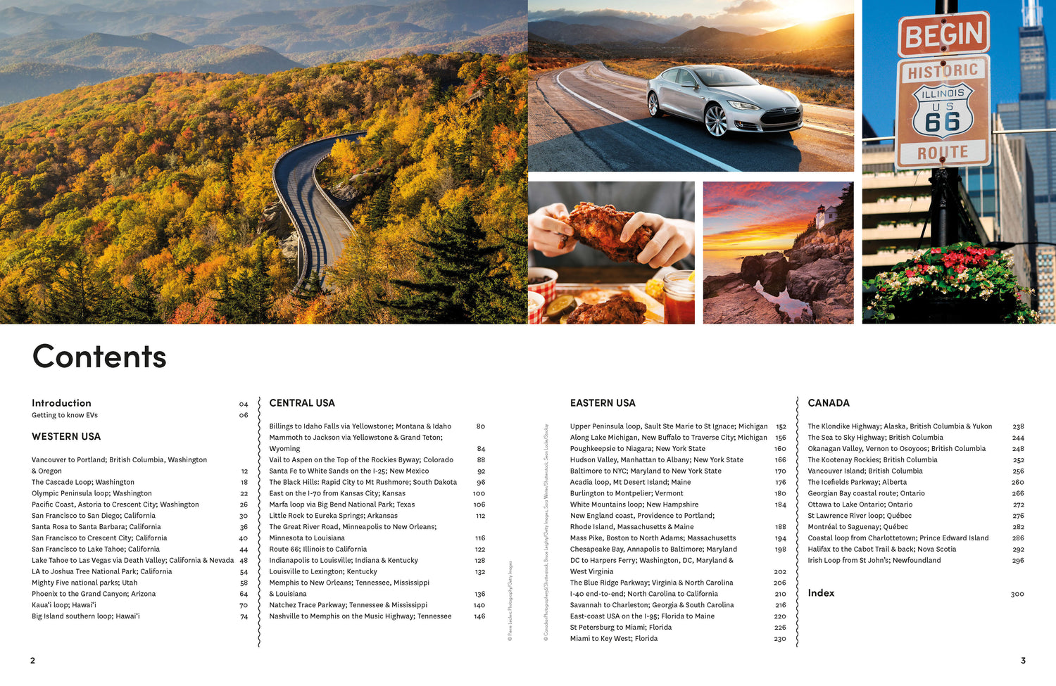 Electric Vehicle Road Trips USA & Canada