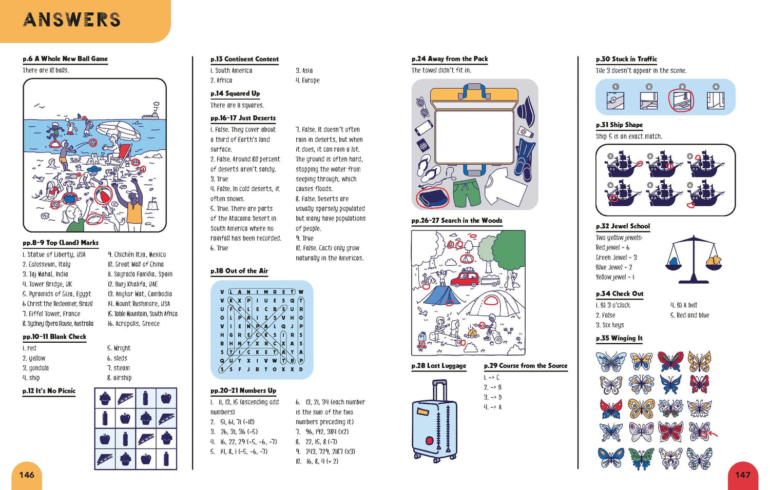 The Games on the Go Activity Book (North and South America edition)