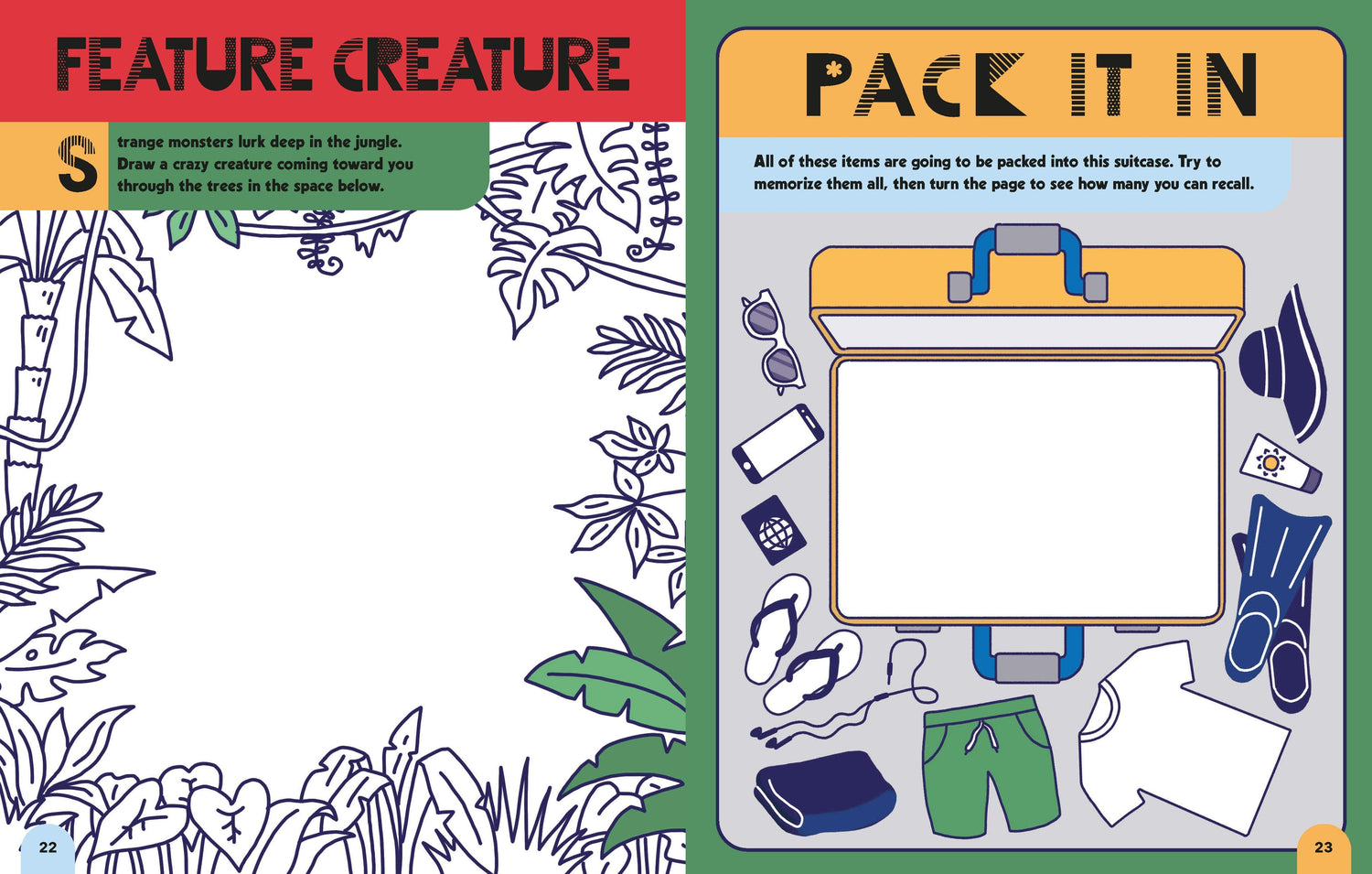 The Games on the Go Activity Book (North and South America edition)