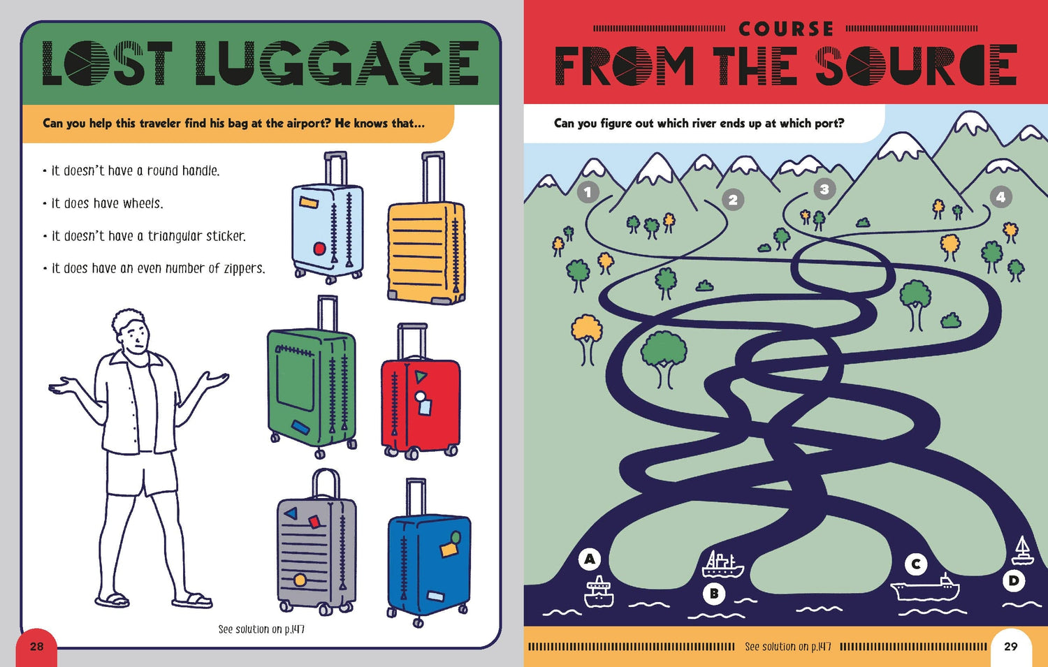 The Games on the Go Activity Book (North and South America edition)