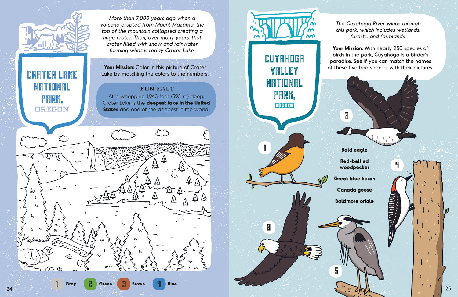 America's National Parks Activity Book