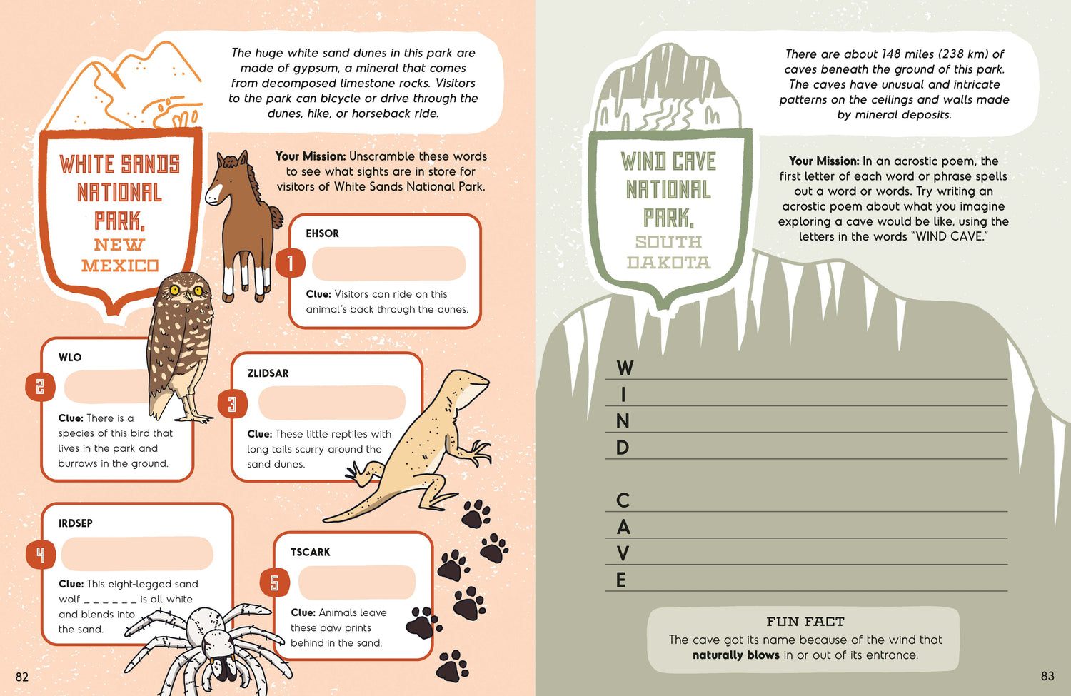 America's National Parks Activity Book