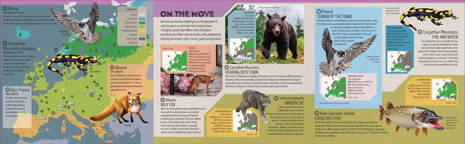 Deadly Animal Atlas (North and South America edition)