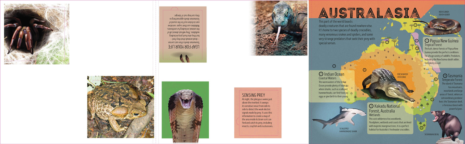Deadly Animal Atlas (North and South America edition)