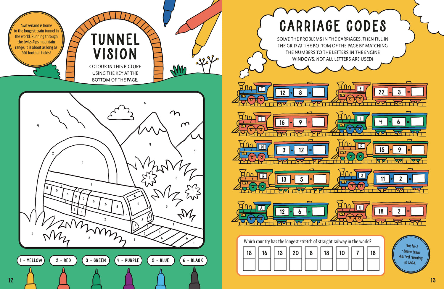 The Big Book of Train Activities (North and South America edition)