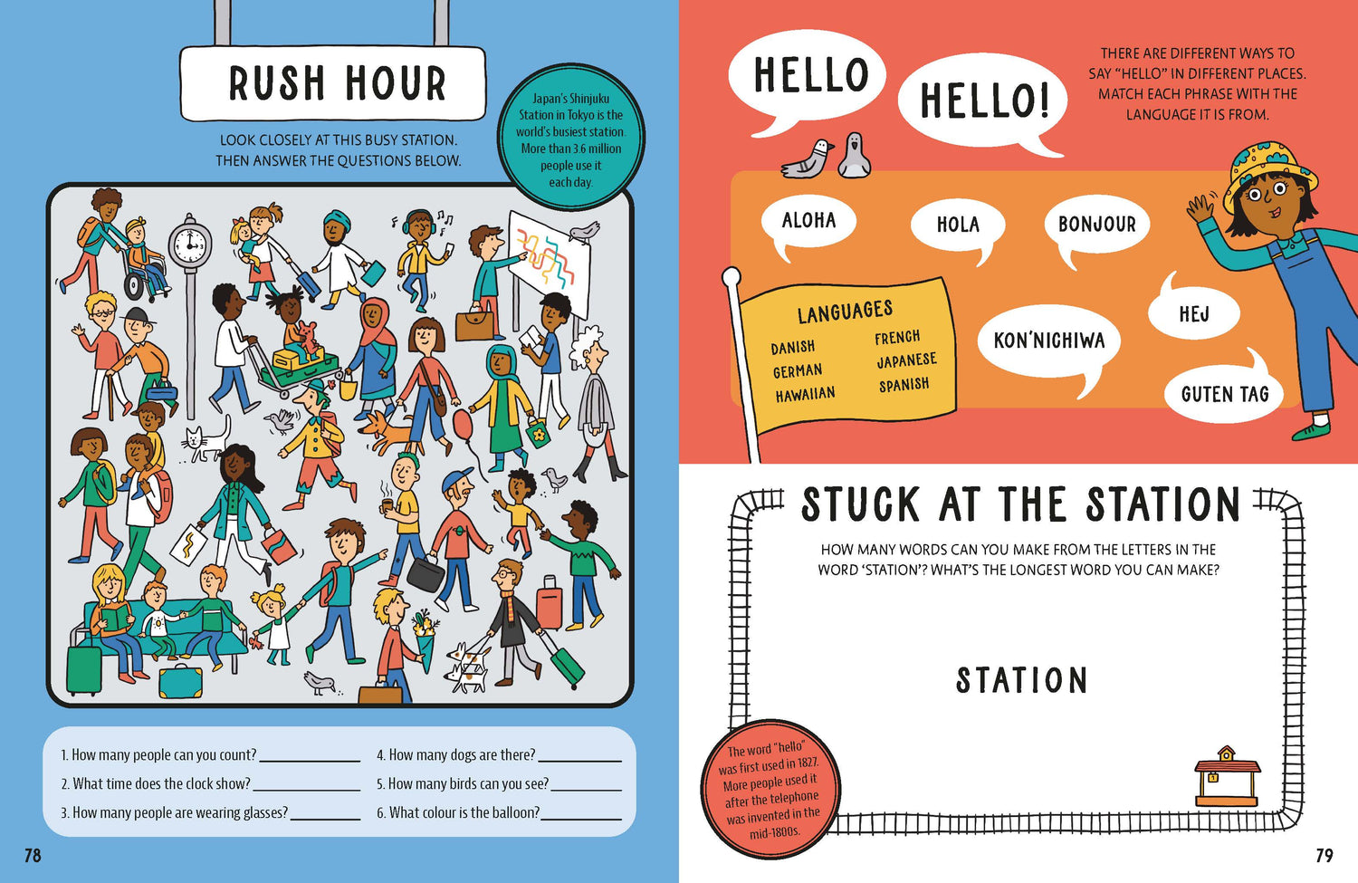 The Big Book of Train Activities (North and South America edition)
