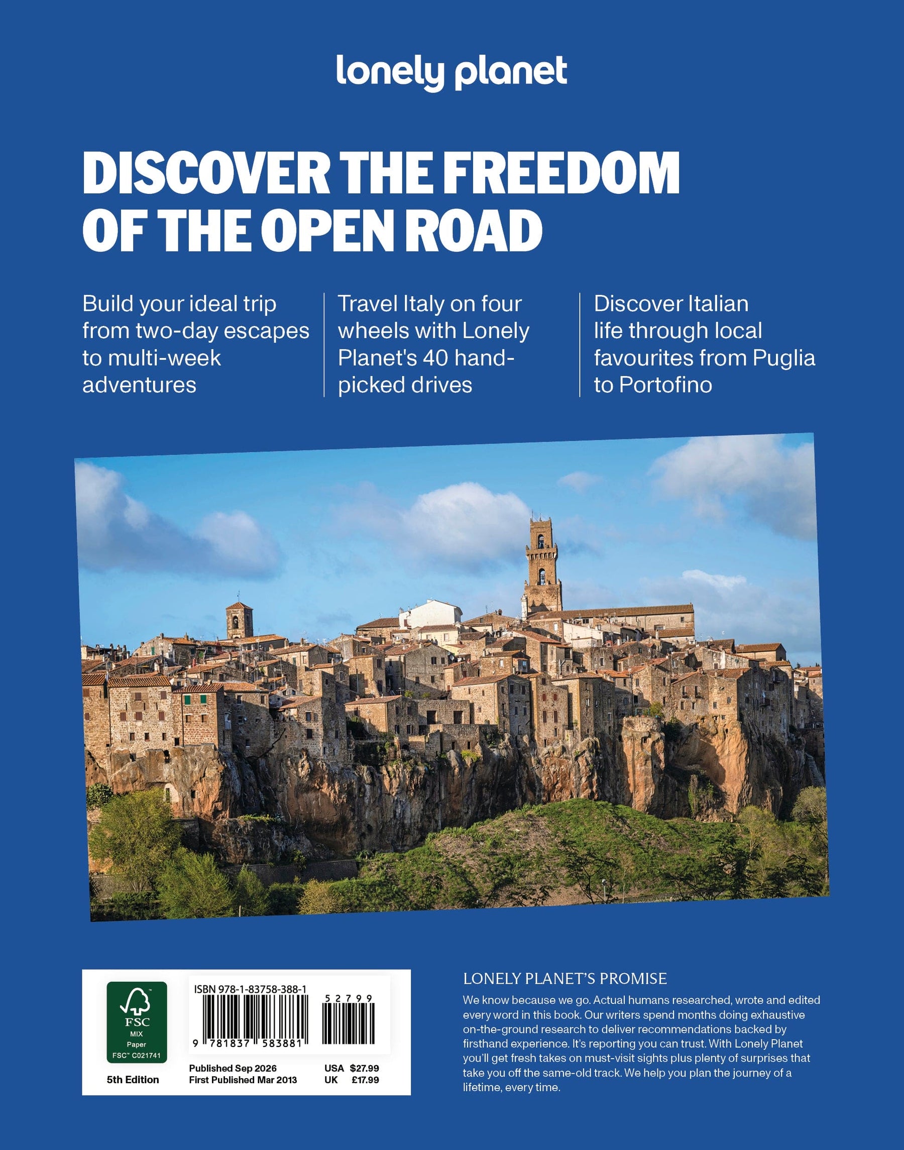 Best Road Trips Italy - Book