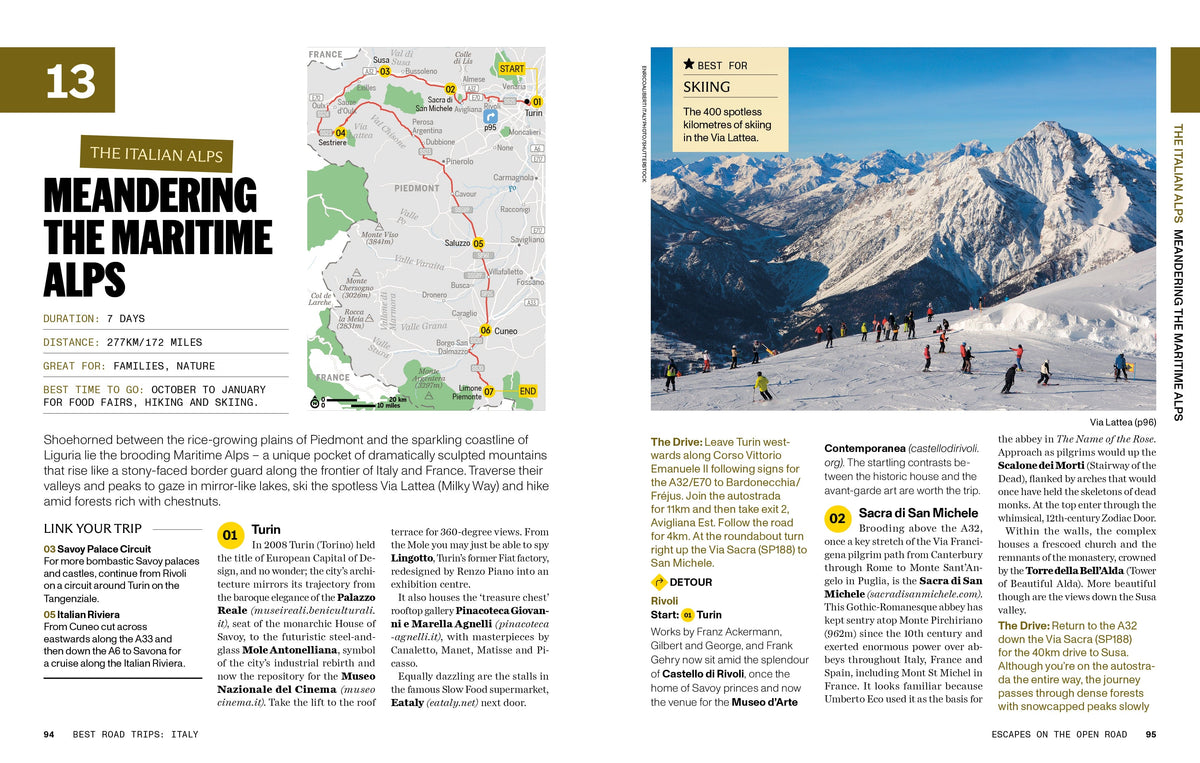 Best Road Trips Italy - Book