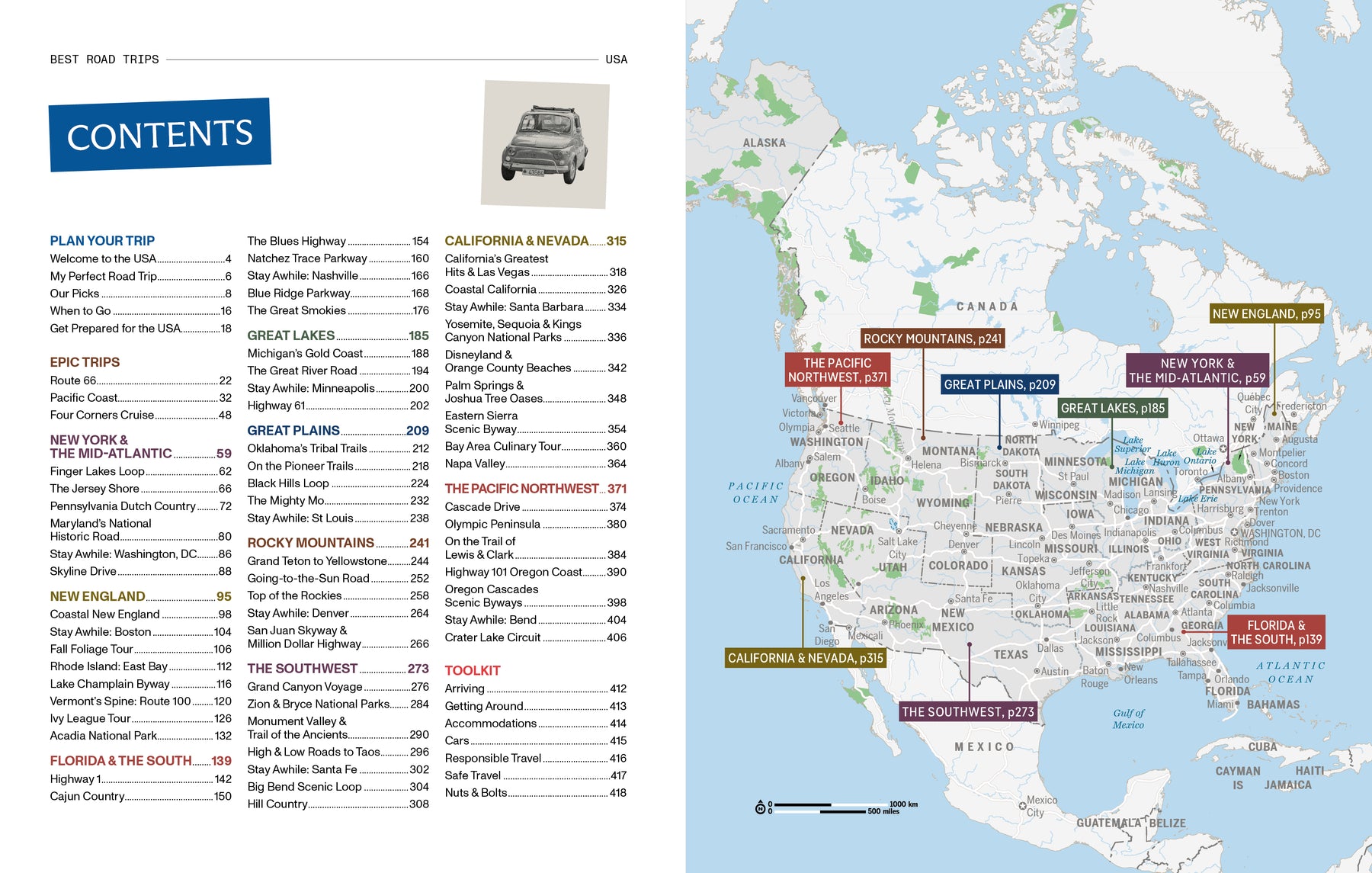 Best Road Trips USA - Book
