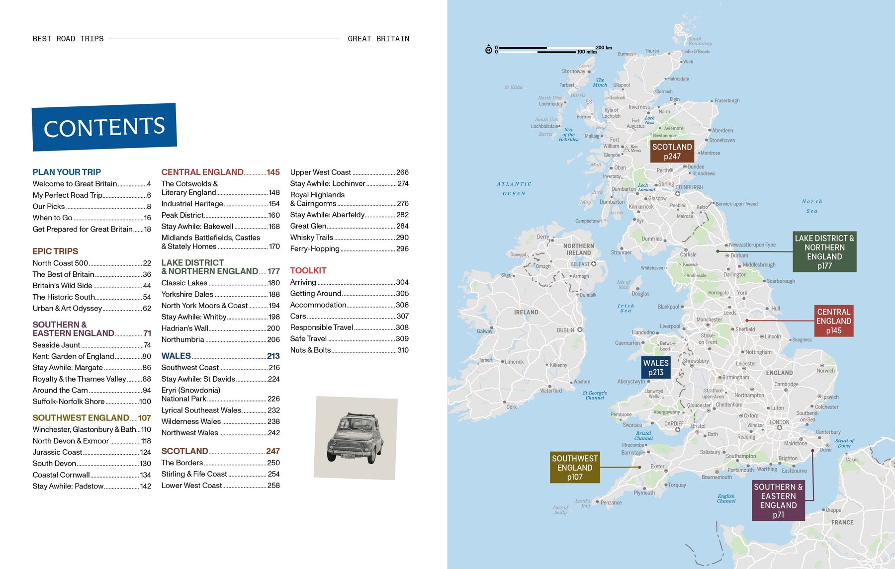 Best Road Trips Great Britain - Book
