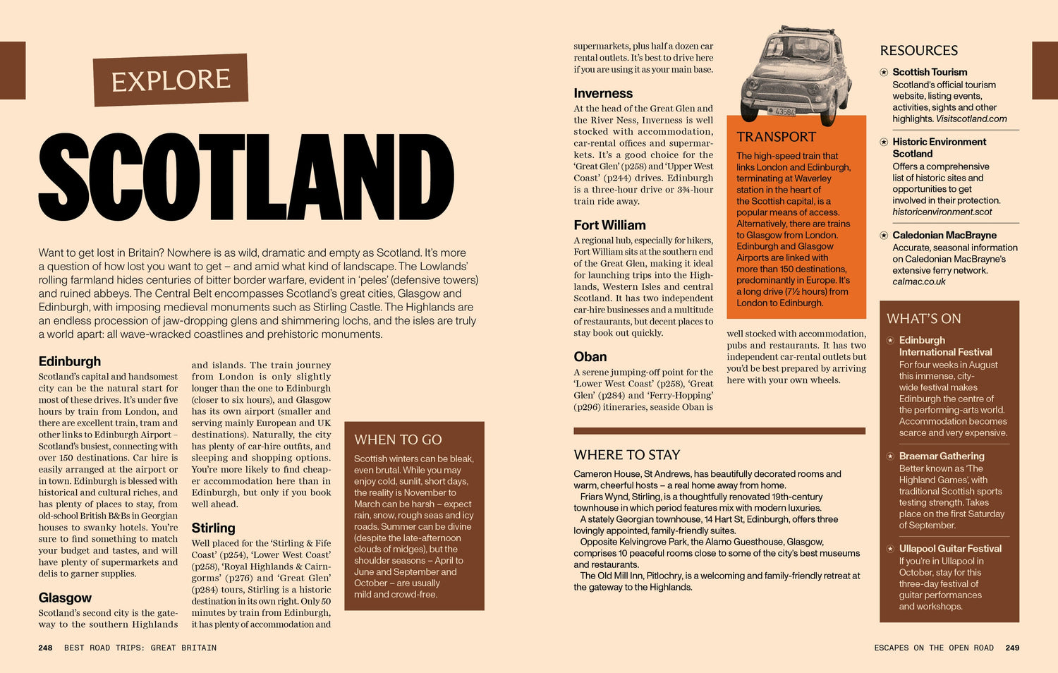 Best Road Trips Great Britain - Book
