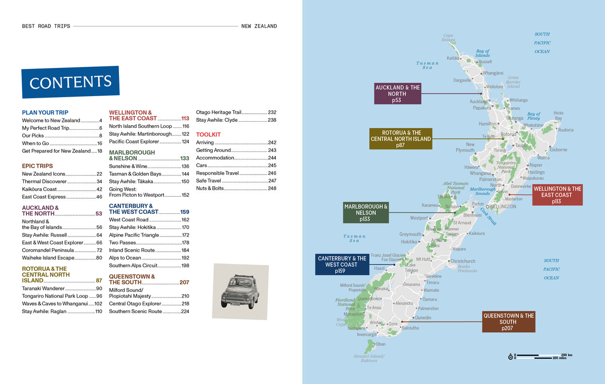 Best Road Trips New Zealand - Book