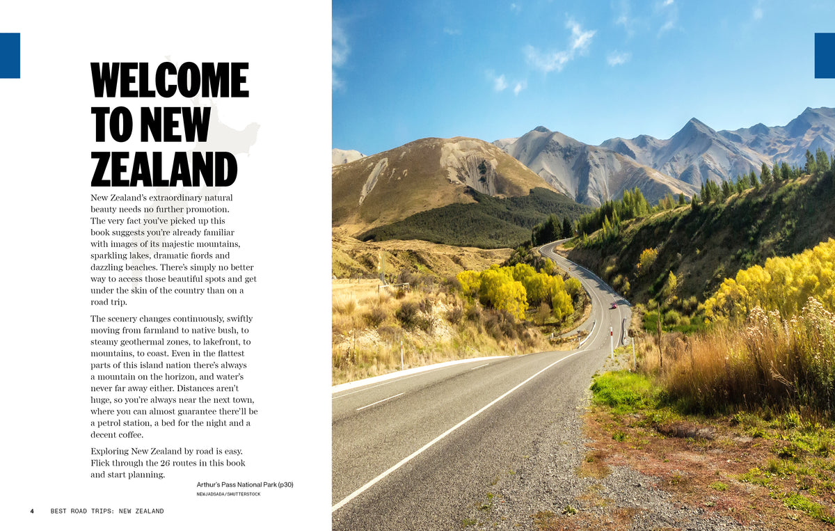 Best Road Trips New Zealand - Book