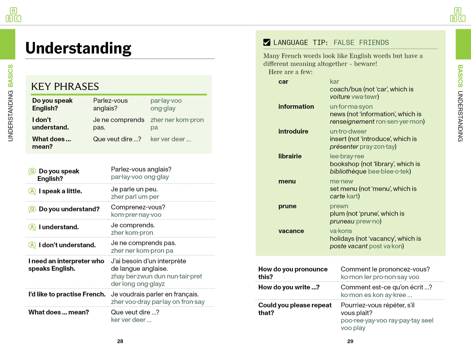 French Travel  Phrasebook & Dictionary - Book
