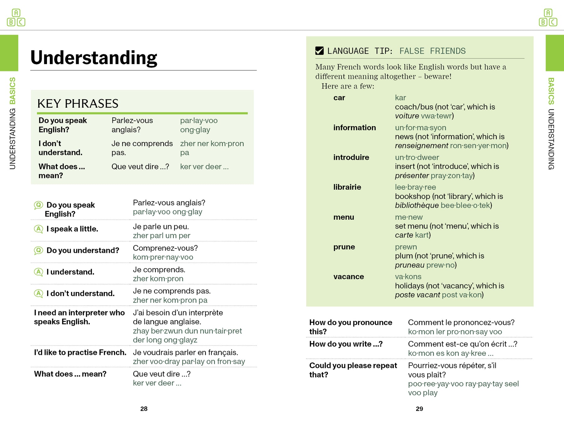 French Travel  Phrasebook & Dictionary - Book