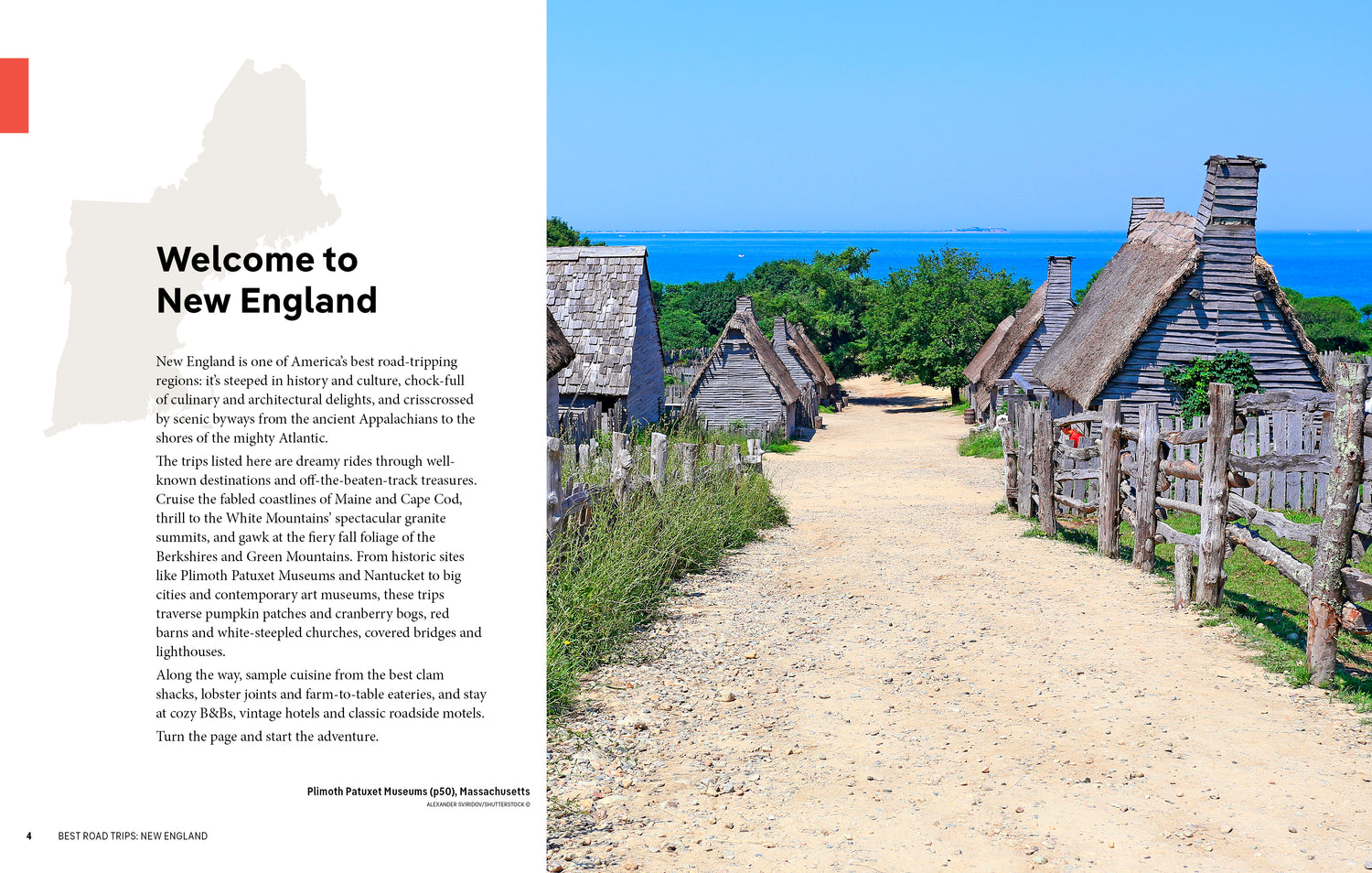 Best Road Trips New England - Book