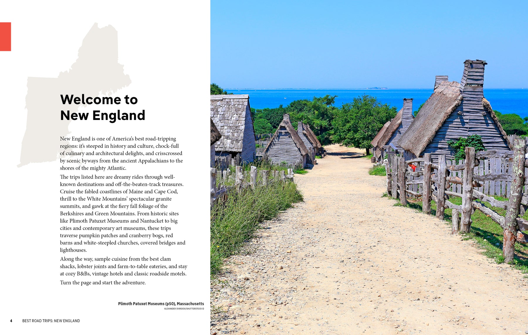 Best Road Trips New England - Book