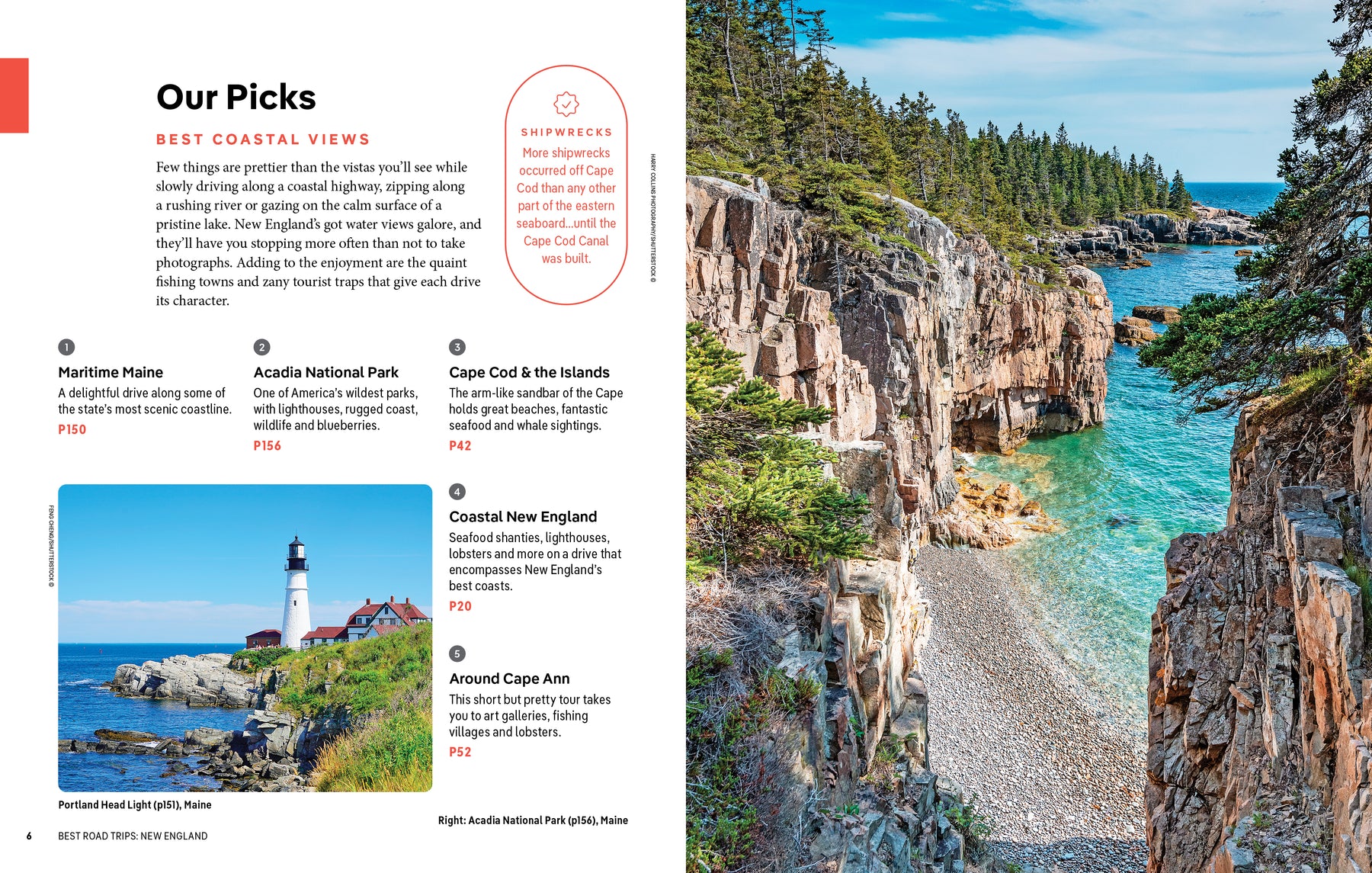 Best Road Trips New England - Book