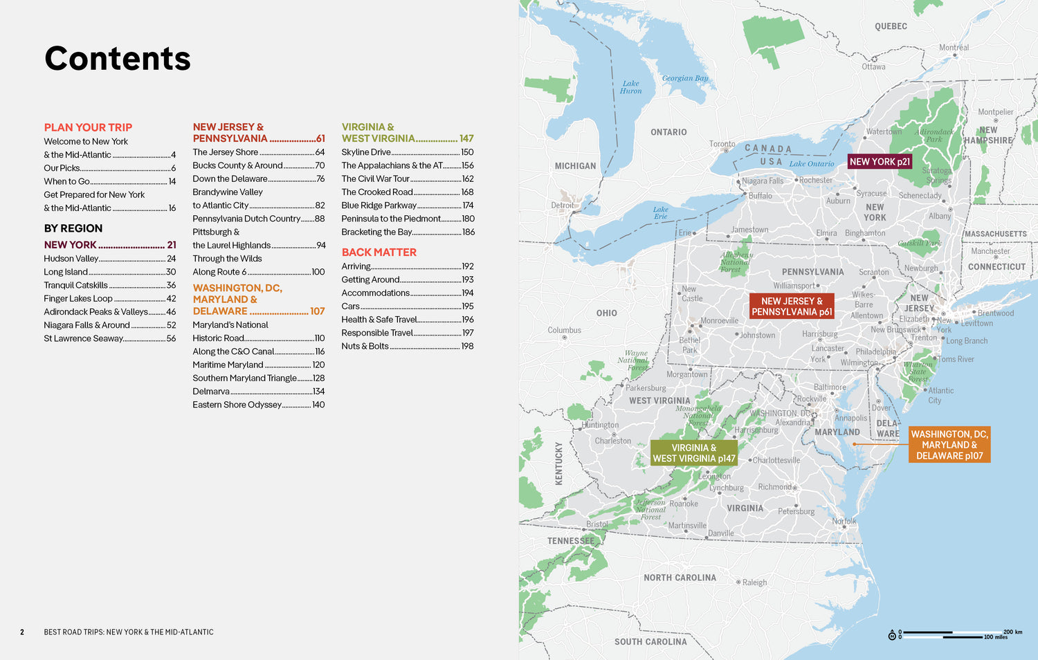 Best Road Trips New York & the Mid Atlantic