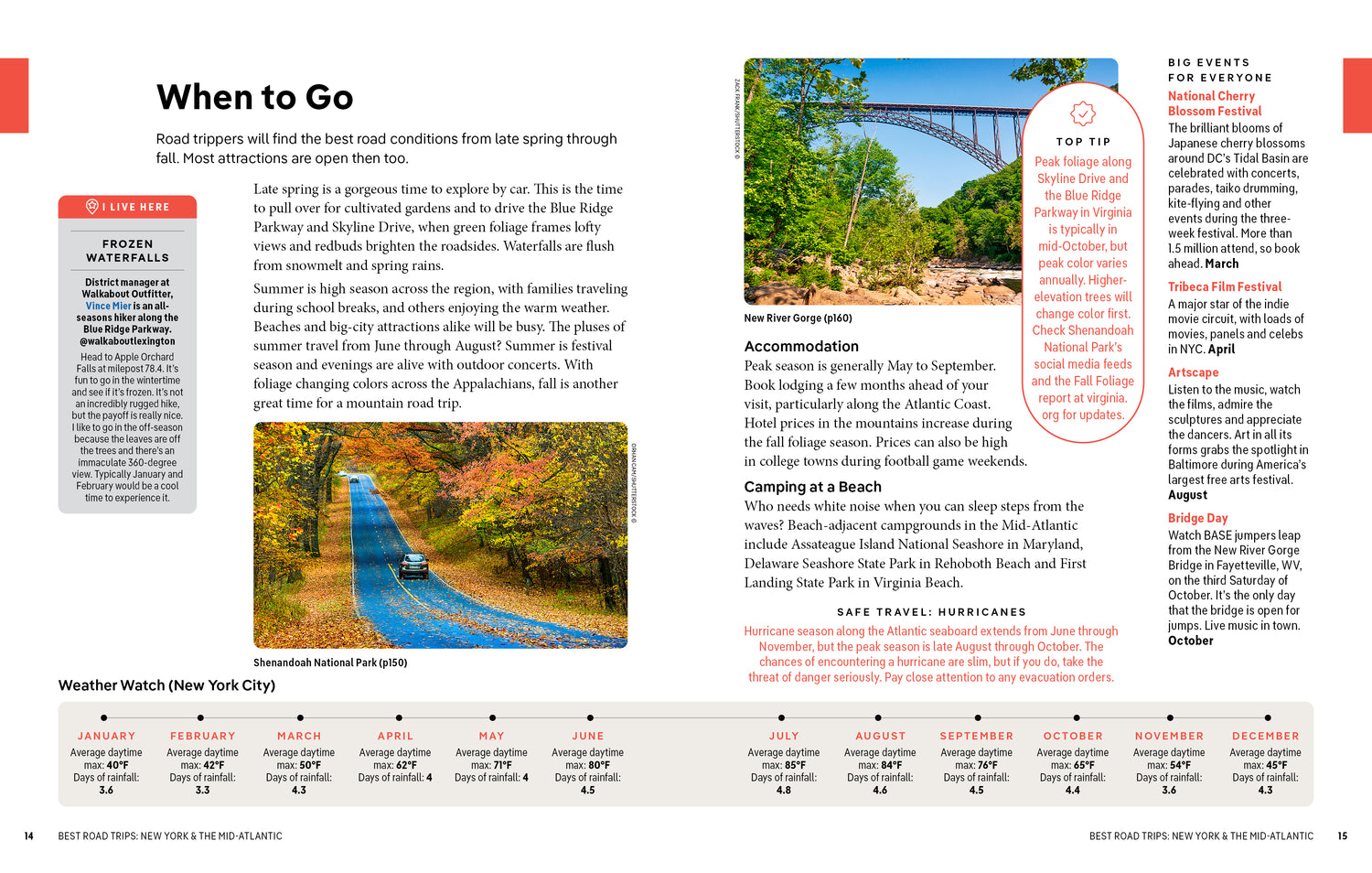 Best Road Trips New York & the Mid Atlantic