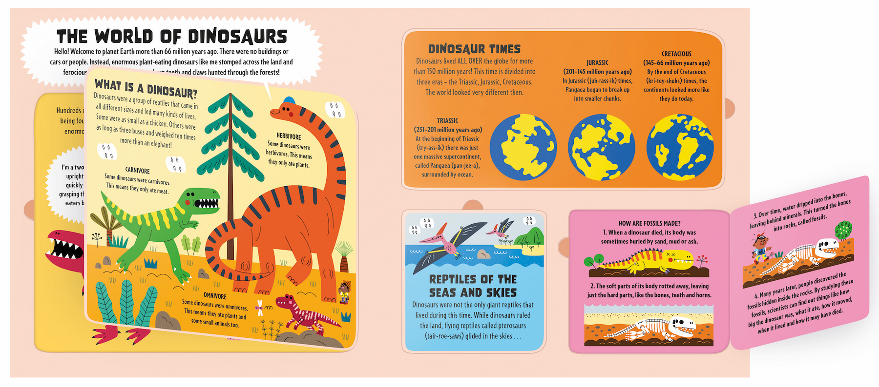 My First Lift-the-Flap Dinosaur Atlas (North & South America edition)